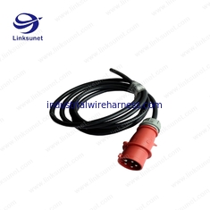 중국 5PIN PE IP44 마개 MN3501는 빨강/파란 연결관 산업 철사 마구를 방수 처리합니다 협력 업체