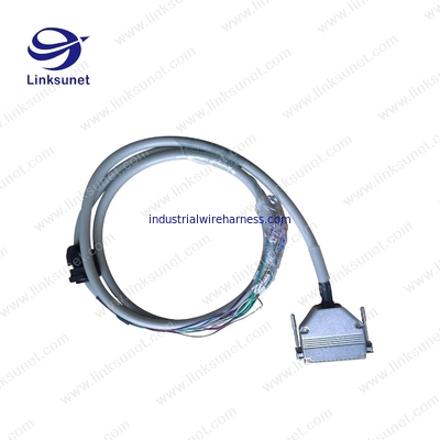 MOLEX Receptacle PVC BK 43025 - 1400 and D SUB 15 PIN / 9 PIN Wiring Harness
