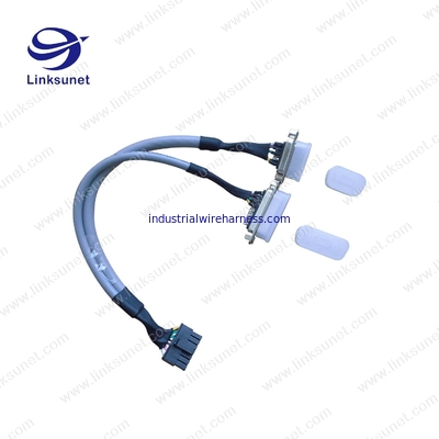 MOLEX Receptacle PVC BK 43025 - 1400 and D SUB 15 PIN / 9 PIN Wiring Harness