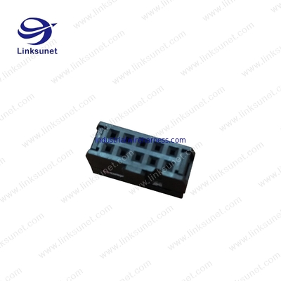 10 Pin To IDC 10 Pin Gray PVC 28awg Flat Cable Connector 0.1 - 2m With UL / ROSH Certificate