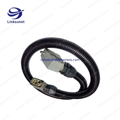 Harting 09340062701 gray crimping connectors car electrical wire for car